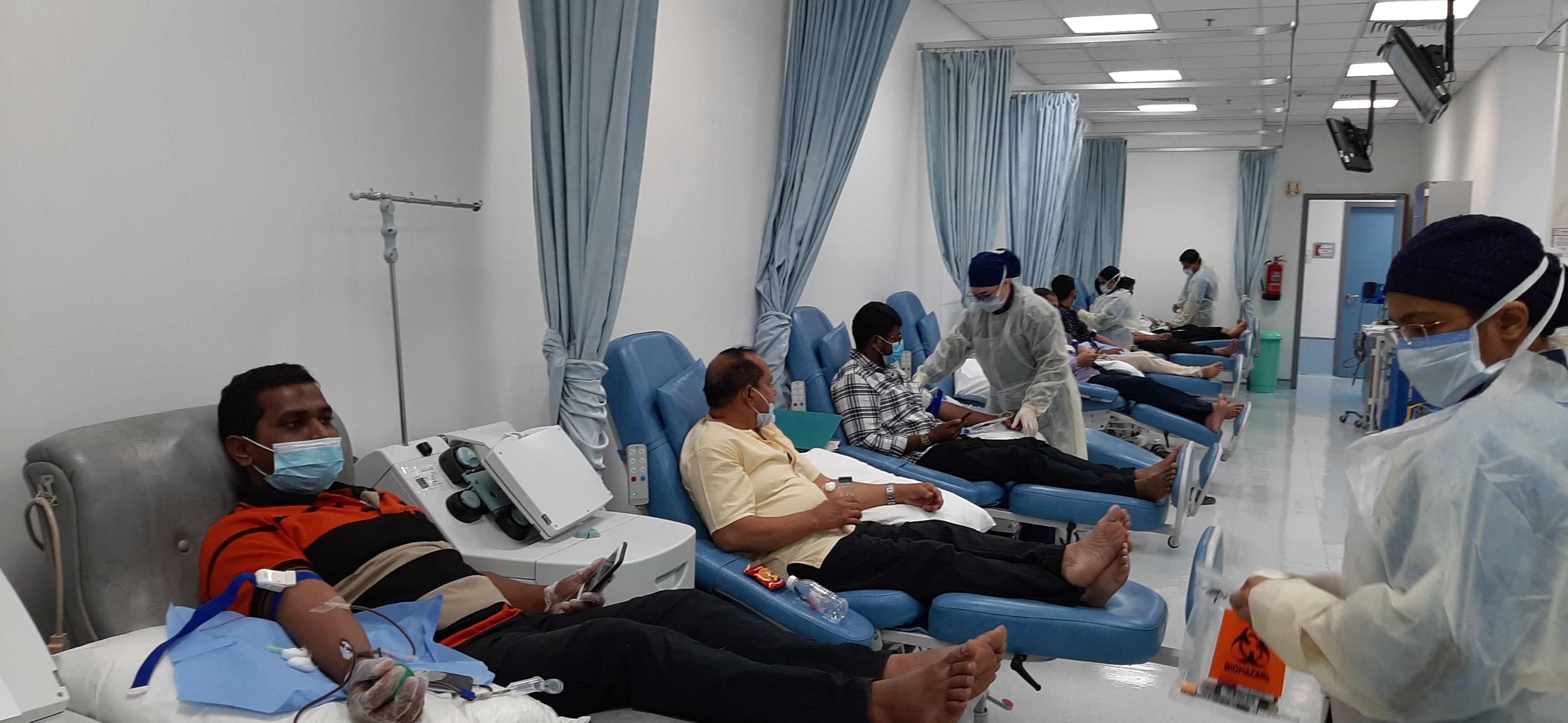 “Indian Expatriates Celebrate Independence Day spirit by donating blood”
